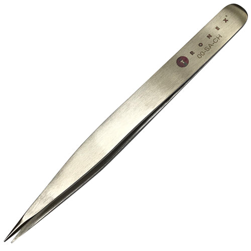 Tronex : 00-SA-CH Precision Tweezers sturdy stainless steel body
