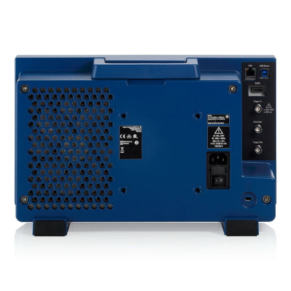 Oscilloscopio R&S® MXO38 10PK a 12 bit, 1 GHz, 8 canali con opzione pacchetto PK1
