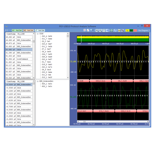 Prodigy PGY-USB3Gen2-NL software di decodifica del protocollo Node Locked (per oscilloscopio Tektronix Windows)
