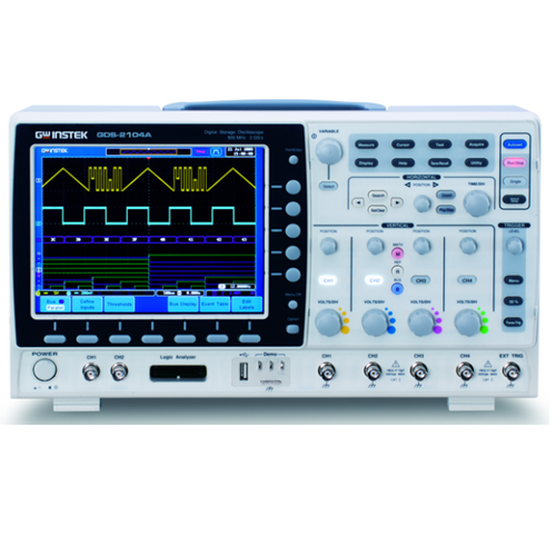 GW-Instek GDS-2204A 200MHz Digital Oscilloscope . 4 Channels
