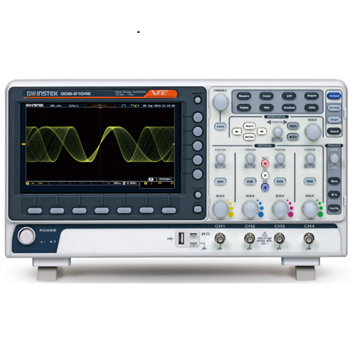 GW-Instek GDS-2104E 100MHz Digital Oscilloscope . 4 Channels