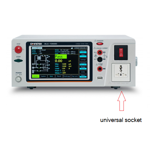 GW Instek GLC-10000 Universal socket security tester