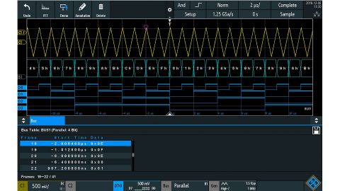Oscilloscopio (R&S®RTB2002 + RTB-B223) 300 MHz, 2 canali - Rohde & Schwarz ALLdata
