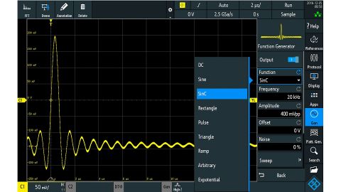 Oscilloscopio (R&S®RTB2002 + RTB-B223) 300 MHz, 2 canali - Rohde & Schwarz ALLdata