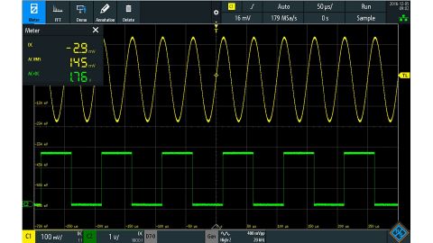 Oscilloscopio (R&S®RTB2002 + RTB-B223) 300 MHz, 2 canali - Rohde & Schwarz ALLdata
