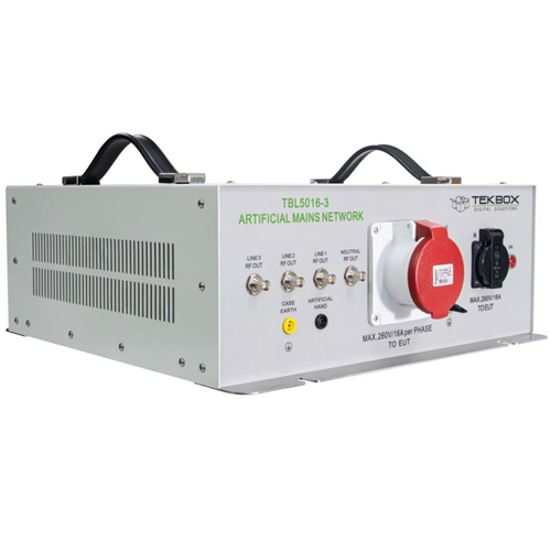 TekBox TBL5016-3-EU 50μH LISN (mono e trifase) - CISPR 16-1-2 450V/260V, 16A