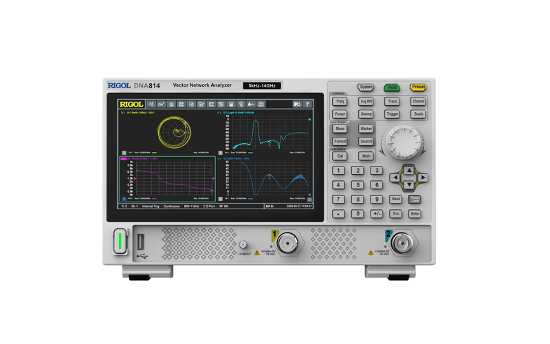 Rigol DNA800 series vector network analyzer