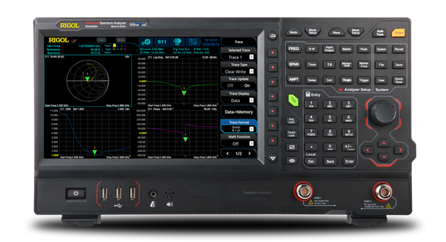 Analizzatore di spettro Real-time Rigol RSA5032N 9kHz~3.2GHz (include TG and VNA) - Rigol Italia