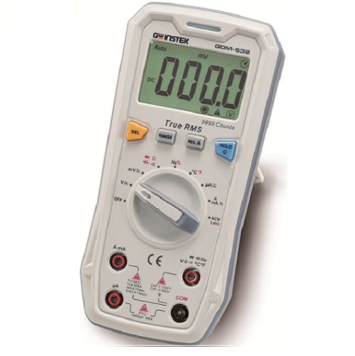GW Instek GDM-532 Handheld Digital Multimeter 9999 Counts with True RMS Measurement
