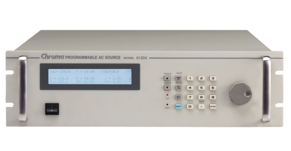 Chroma 61501 AC Programmable Power Supply 0-300V, 15-1K Hz/500VA, 1Ø