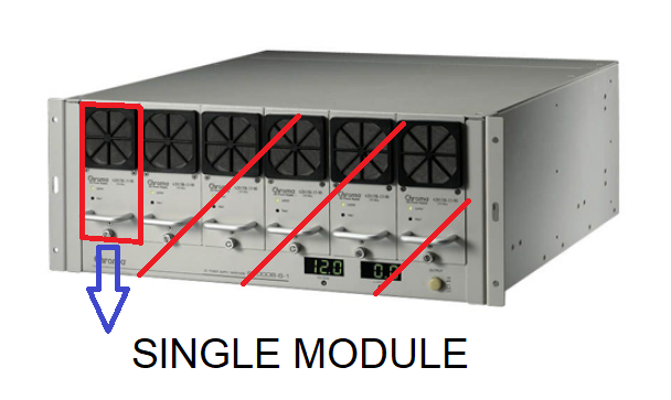 Chroma 62015B-150-10 modular DC power supply unit