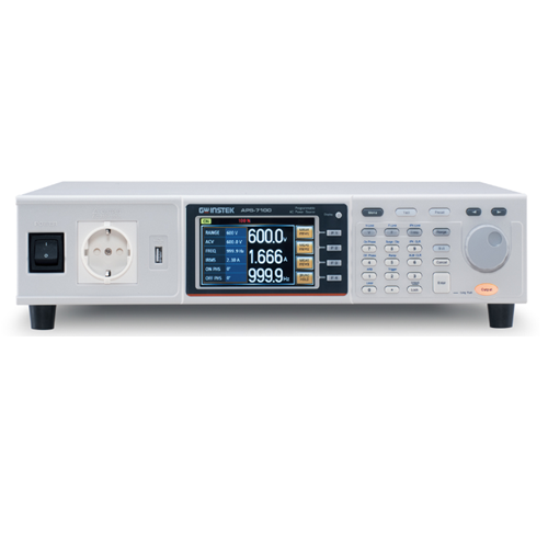GW Instek APS-7100 1000VA linear AC programmable power supply. (Universal) socket