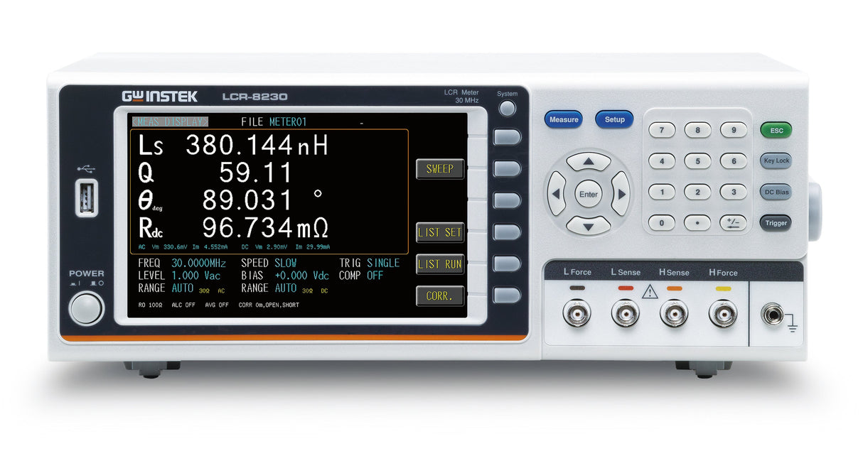GW Instek LCR meter LCR-8230A 10Hz~30MHz with ECMA
