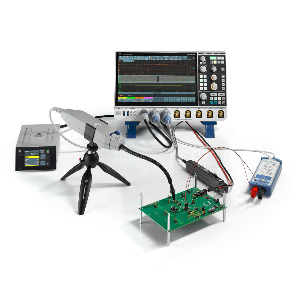 Oscilloscopio R&S® MXO38 3PK a 12 bit, 350 MHz, 8 canali con opzione pacchetto PK1