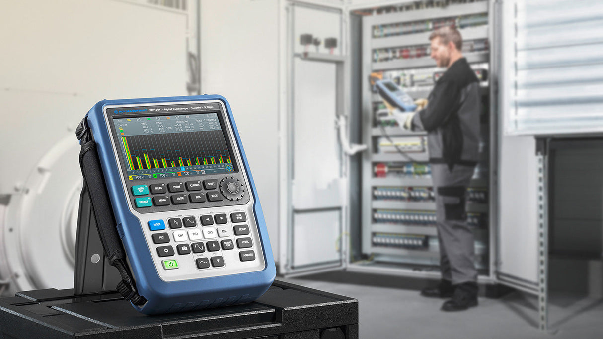 Oscilloscopio palmare R&S® RTH1004 Scope Rider 60 MHz, 4 canali - Rohde & Schwarz ALLdata