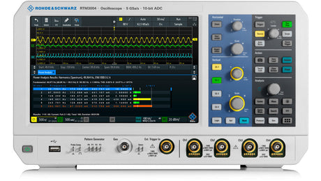Oscilloscopio R&S® RTM3K-54PK  500 MHz, 4 canali+ 16 digitali PROMO - Rohde & Schwarz ALLdata