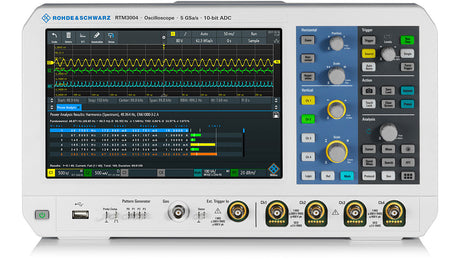 Oscilloscopio R&S® RTM3002  100 MHz, 2 canali - Rohde & Schwarz ALLdata