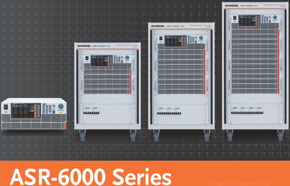 GW Instek ASR-6600-18 RT Alimentatore programmabile AC+DC mono/trifase da 18kVA