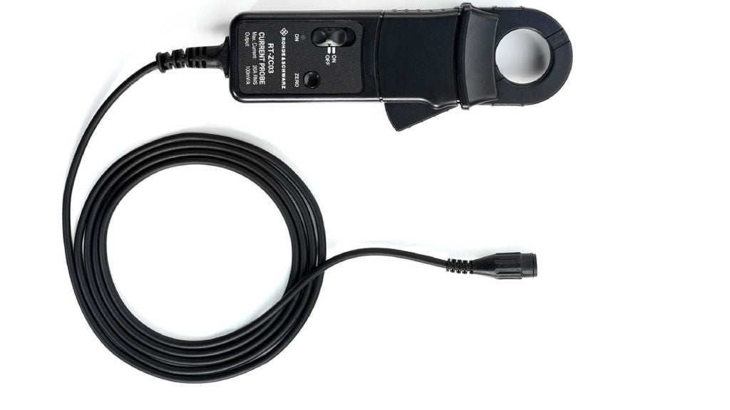 R&S®RT-ZC02 Sonda di corrente 2000A alimentata a batteria