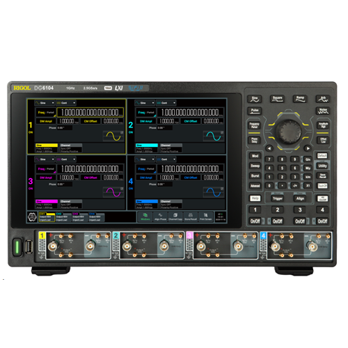 Rigol DG6104: 1000 MHz bandwidth 4 CHs