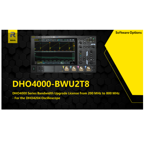 DHO4000-BWU2T8 200M to 800M bandwidth upgrade