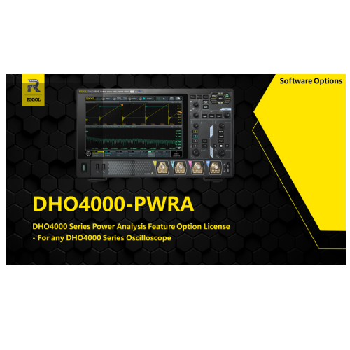 DHO4000-PWRA Power Analysis Options