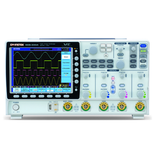 GW-Instek GDS-3504 500 MHz Digital Oscilloscope . 4 Channels