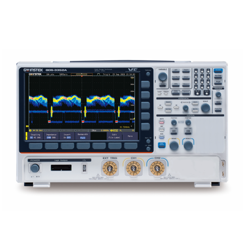 GW-Instek GDS-3352A 350 MHz digital oscilloscope . 2 Channels