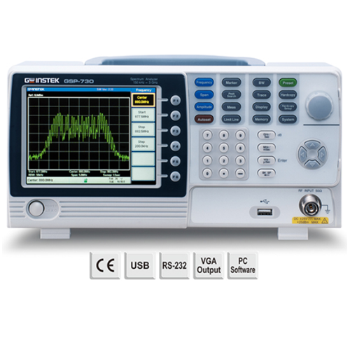 Analizzatore di spettro GW Instek GSP-730 3GHz