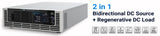 Chroma 62180D-600 600V/120A/18kW bidirectional regenerative DC power supply unit